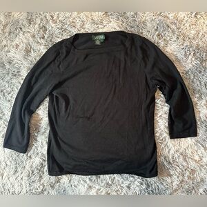 Lauren Ralph Lauren silk boatneck sweater